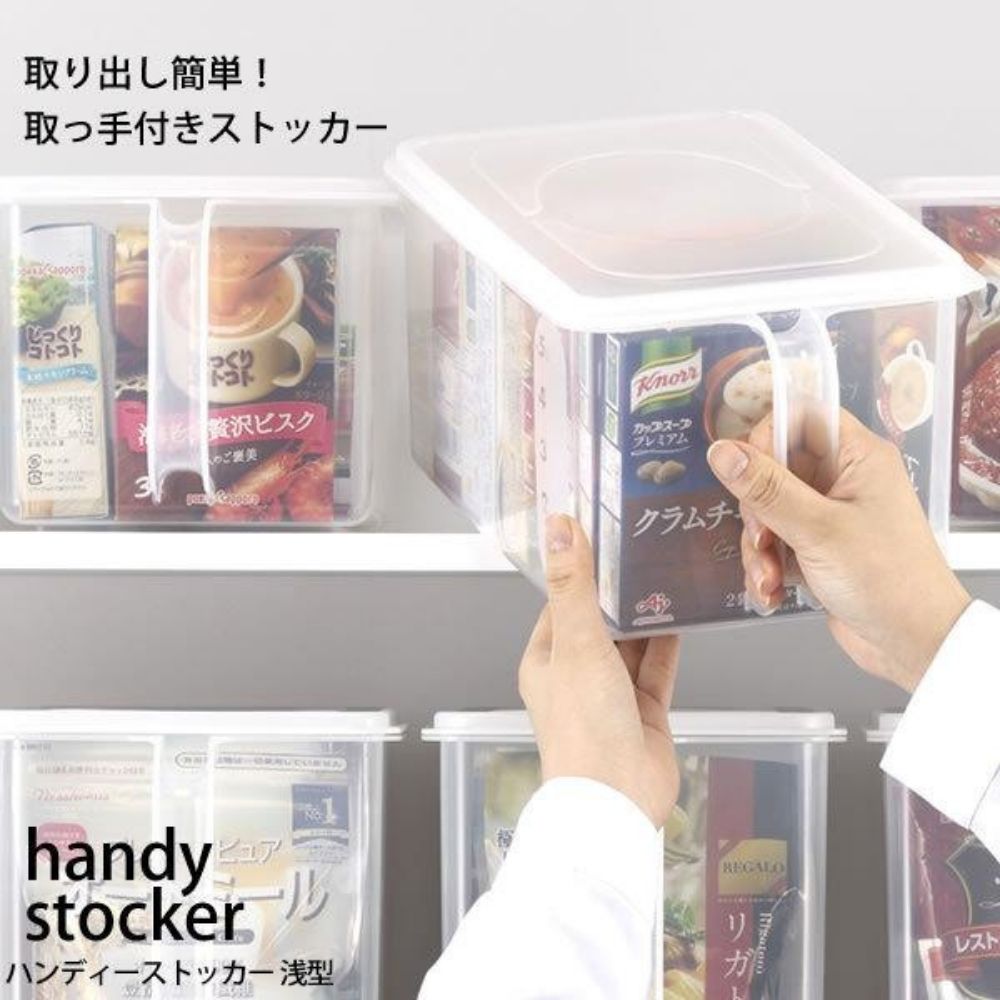 帶手柄食物收納盒 | 6.3L | 2個裝  | INOMATA | 日本製 | I-1226CLX2